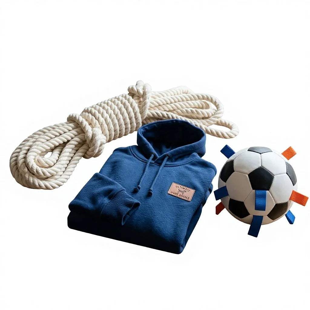 The Ultimate Giant Bundle | Hoodie + Soccer Ball + Heavy Duty Rope